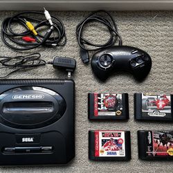 Sega Genesis Model 2 - Includes games & controller
