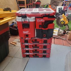 Milwakee Packout Boxes/Vaccum/Ice Chest