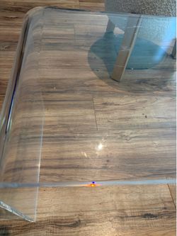 Clear Acrylic Table