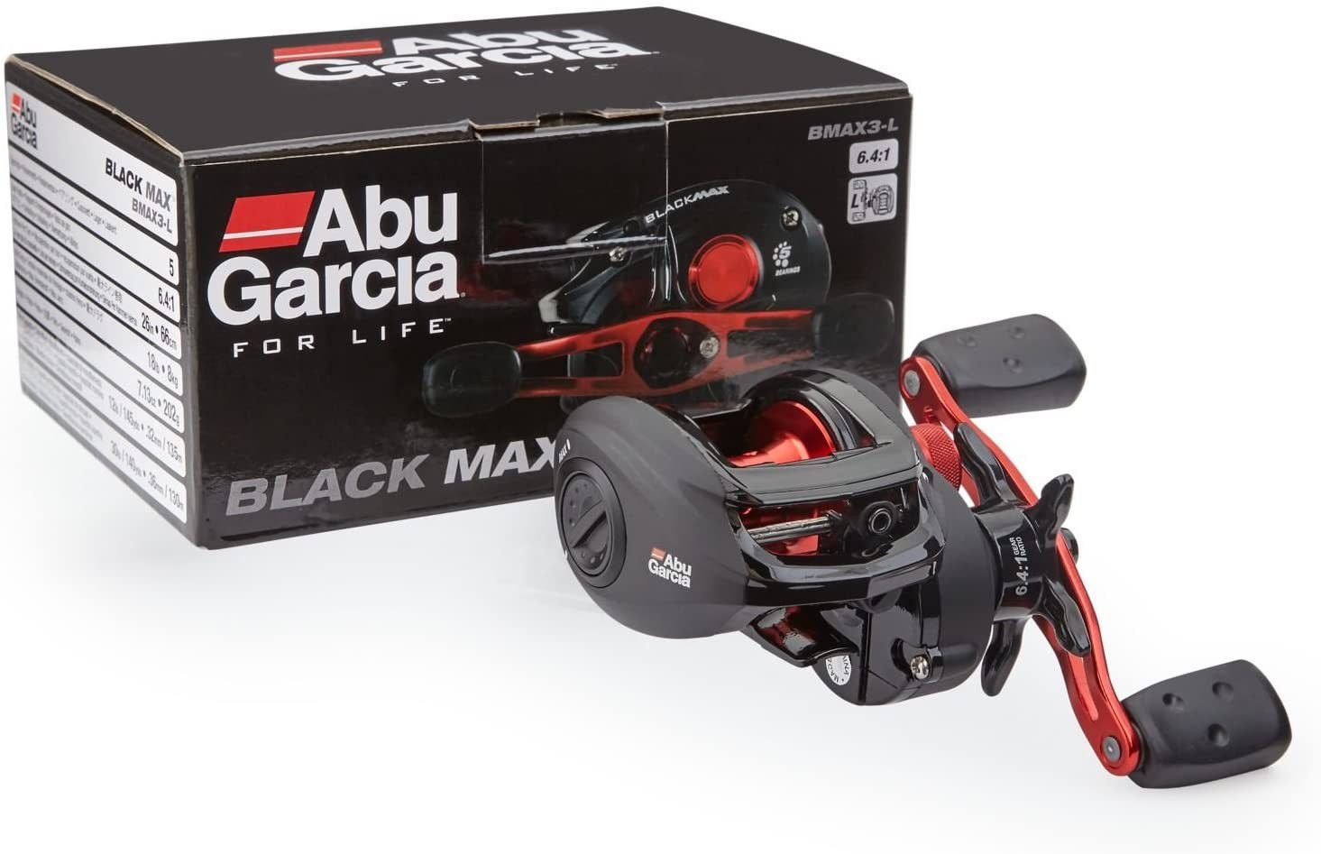 Abu Garcia Black Max Low Profile Baitcasting Fishing Reel