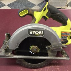 Ryobi 18V Cordless Circular Saw 6-1/2” Brushless One+ HP *BARE TOOL*