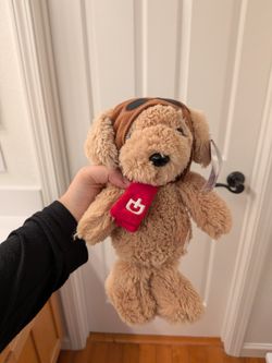 Plush Pilot Dog - Collectible