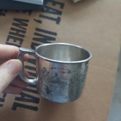 Antique Childs Nursery Rhyme Cup