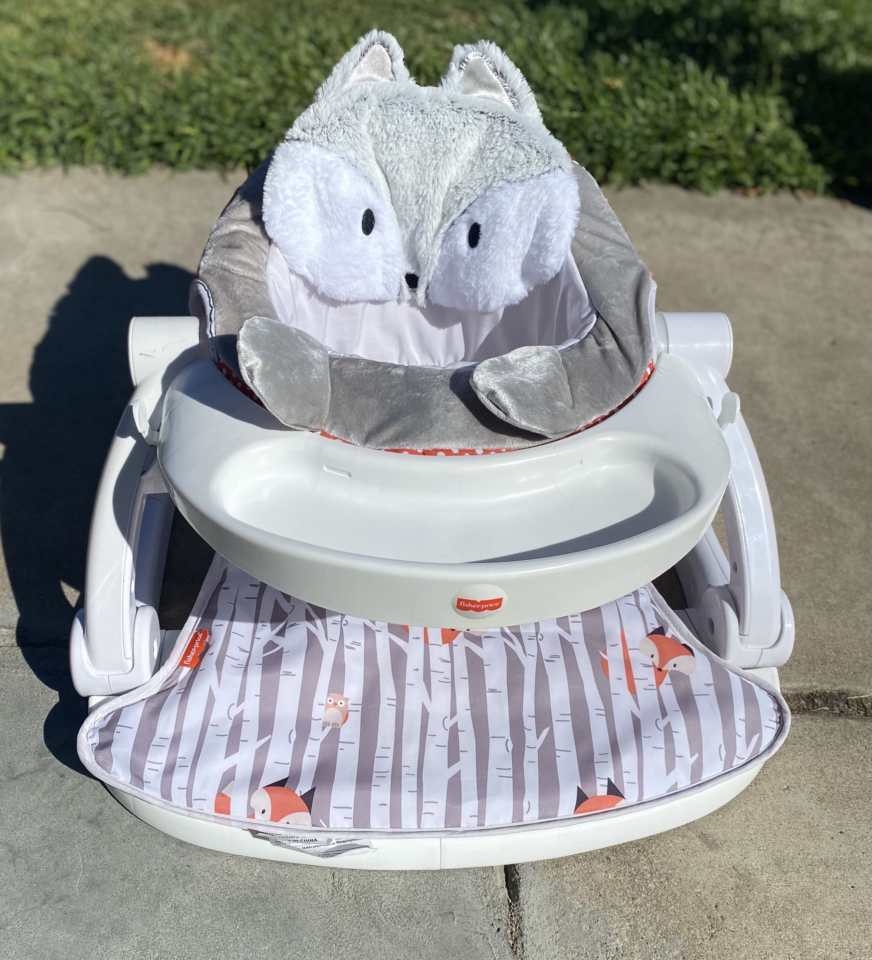 Fisher Price On -The-Go Sit Me Up Floor Seat With Tray