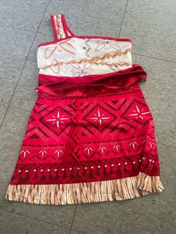 Moana costume dress