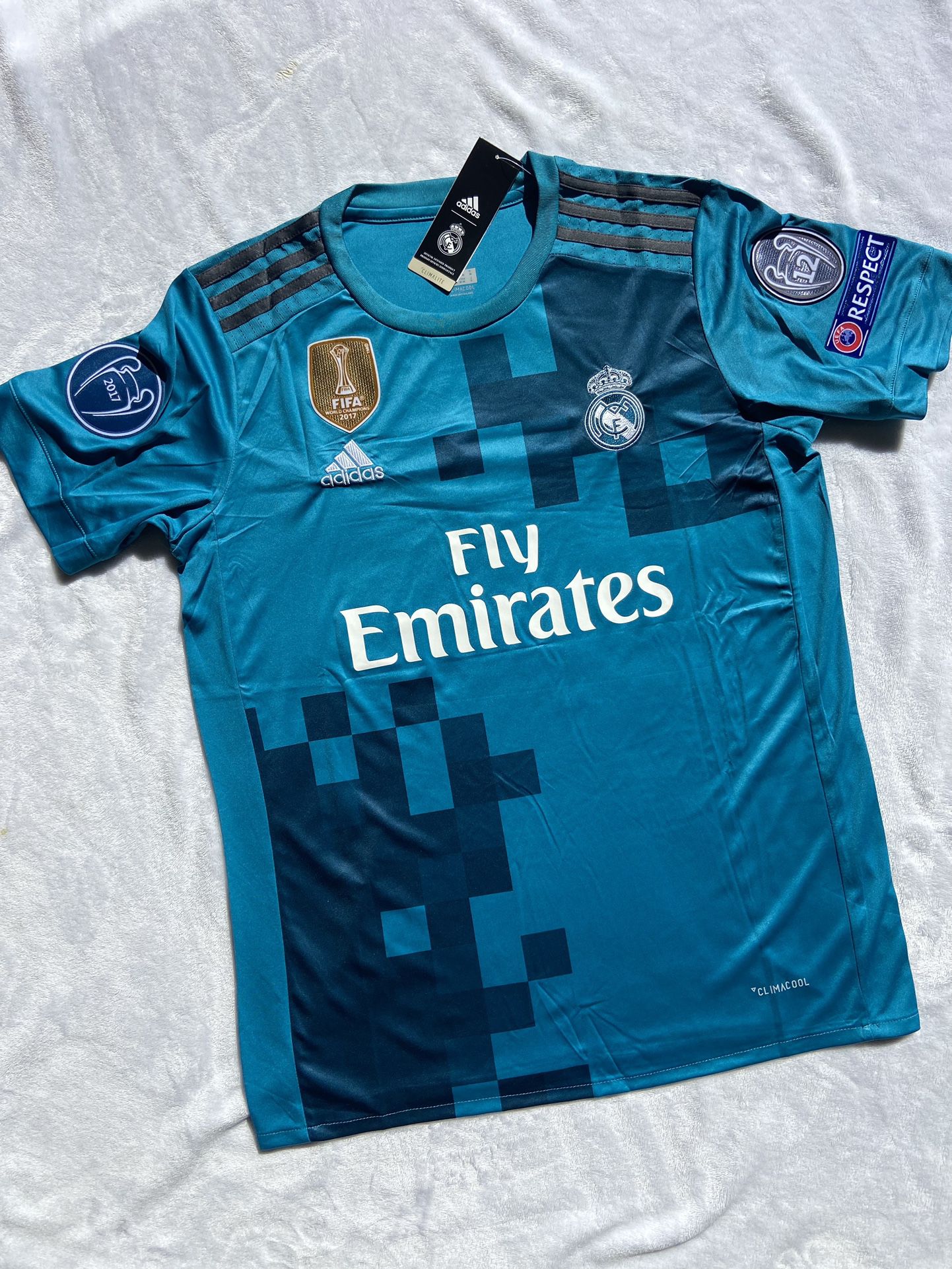 Jersey Soccer Real Madrid Ronaldo Camiseta Fútbol Playera Size S M L
