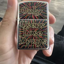 1997 Vintage “only Users Lose Drugs” Lighter