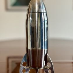 Stainless Steel Rocket Ship Cocktail Shaker