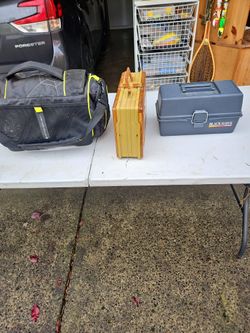 Fishing 3 Kokanee And Trout Tackle Boxs