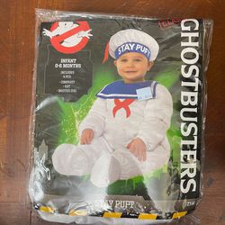 Ghost buster stay puft 0-6months
