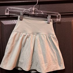 Lululemon Skirt Gray Eucalyptus