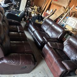 Leather Couches