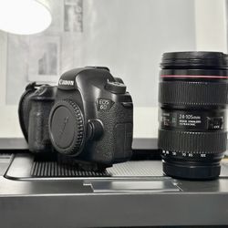 Canon 6D + Canon EF 24–105mm f/4L is II USM Lens