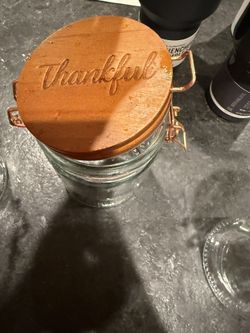 Clear Canister's Set Of 3