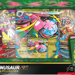 FACTORY SEALED Mega Venusaur ex Premium Collection Pokemon New