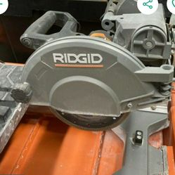 Ridgid 8" Tile Saw with Cooling Pump