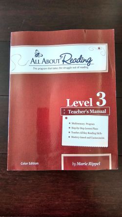 All About Reading Level 3 Teacher's Manual