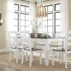 7pc Table Set New By Ashley
