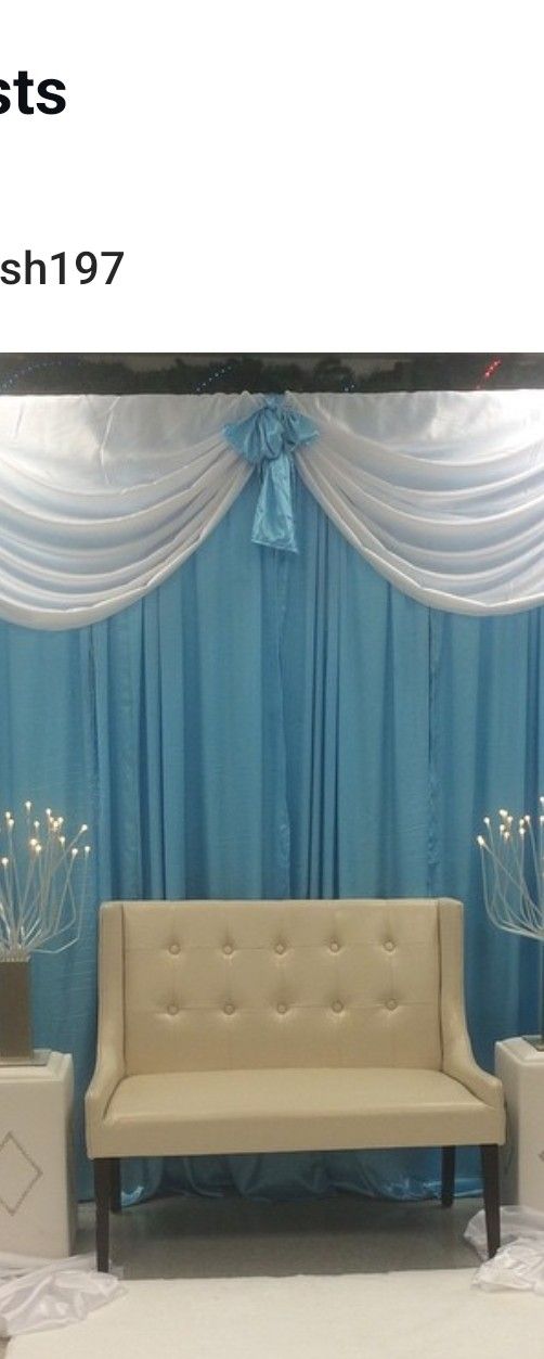 Double Seat Ivory Chair