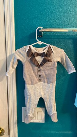 Tuxedo onesie