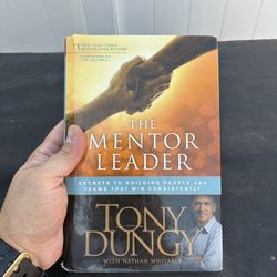 Book The Mentor Leader by Tony Dungy 