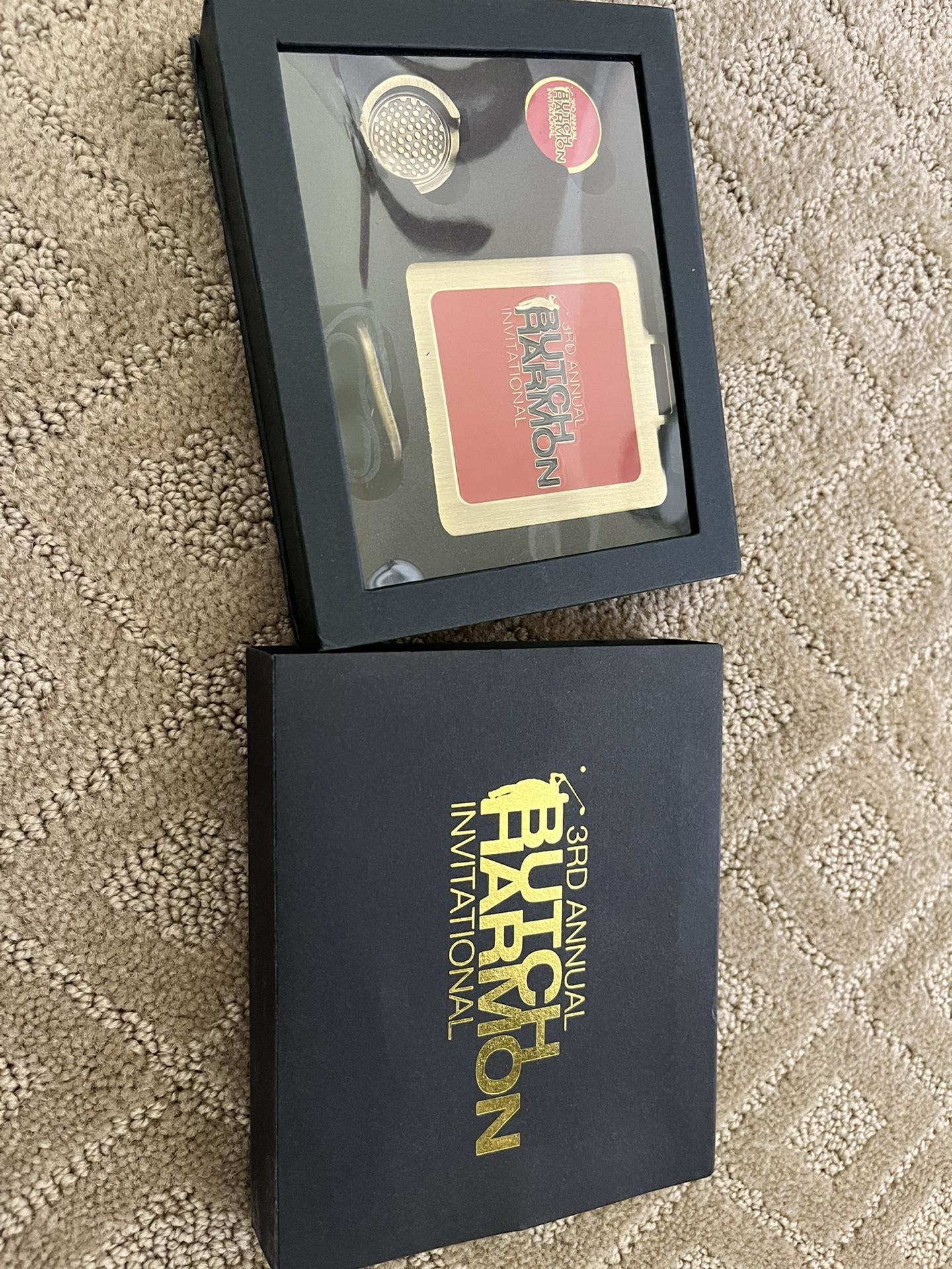 3rd Annual Butch Harmon Invitational Bag Tag And Ball Mark