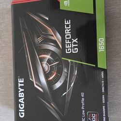 Gigabyte GeForce GTX 1650 D6 OC Low Profile (4GB GDDR6)