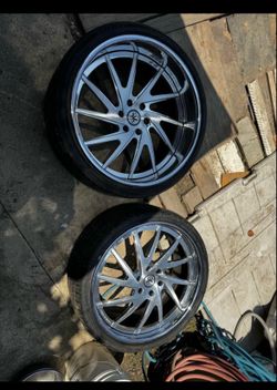 Forged 3 piece rims 24”