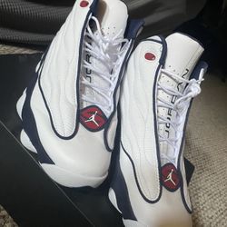 Jordan Pro Strong White/Midnight Navy