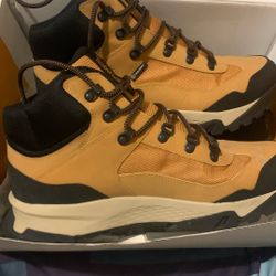 TIMBERLAND MEN'S *LINCOLN PEAK WP MID HIKER COLOR~WHEAT LEATHER SIZE 10 M