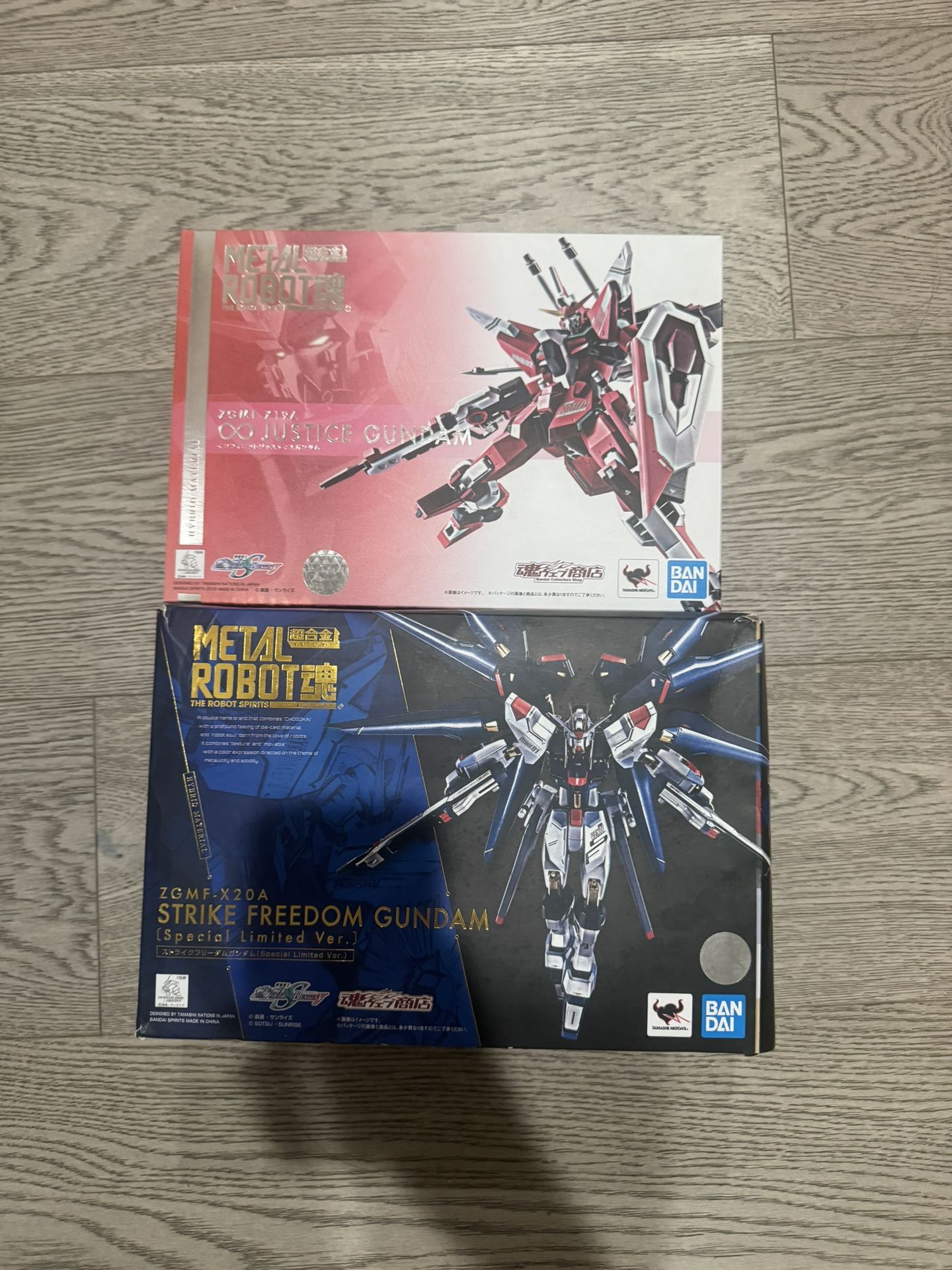 Bandai METAL ROBOT Spirits Strike Freedom special limited ver Gundam seed Destiny & infinite justice
