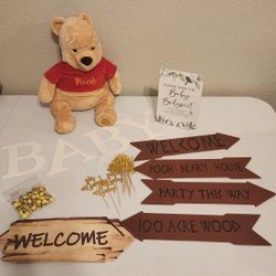 Winnie The Pooh Baby Shower Party Decor