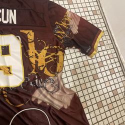 E-MO-CUN : REDSKINS NFL PLAYERS CUSTOMIZE JERSEY : VERY RARE
