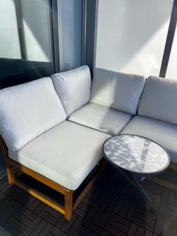 3 IKEA NÄMMARÖ Outdoor Modular Seats with Frösön/Duvholmen Cushions