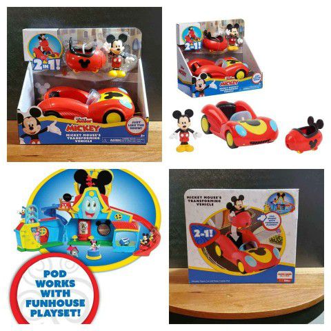 Disney Junior Mickey Mouse Funhouse Transforming Vehicle