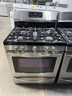 Kenmore Stainless Steel 5 burner range stove