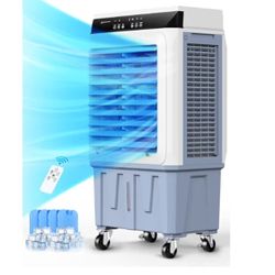 Evaporative Cooler (swamp cooler) - No Window Needed