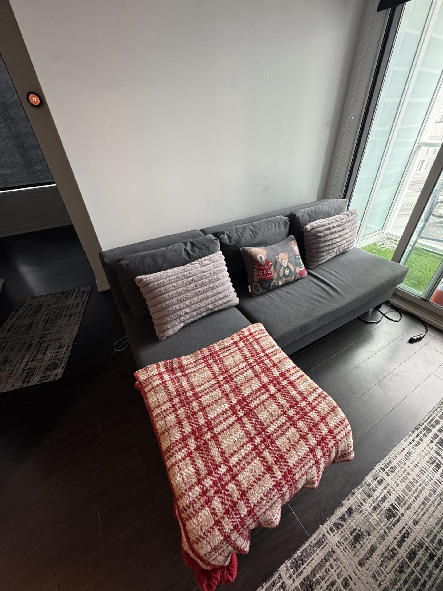 Dark Gray Couch