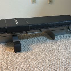 Foldable Powerblock Weight Bench! 