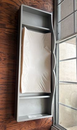 Baby Cache changing table topper and mobile