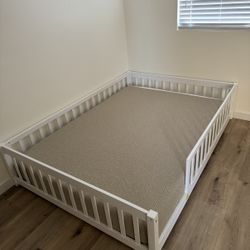 Full Size Floor Bed And Mattress 
