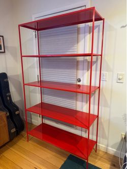 Red Room & Board “slim” series bookshelf