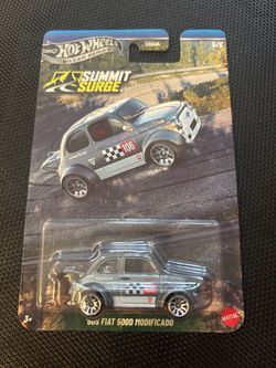 2026 Hot Wheels Silver Series Summit Surge '60S FIAT 500D MODIFICATION-CHASE