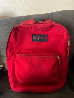 Red Jansport Backpack