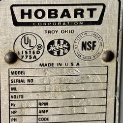 USED HOBART MIXER V1401 
