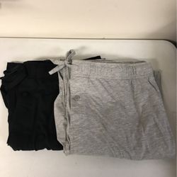 Fruit of The Loom Men’s Jersey Knit Jogger Sleep Pants 2 Packs.  Sz XL.                Ez