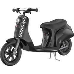 Razor Pocket Mod Miniature Euro-Style Electric Scooter - Onyx Black, 24V, up to 15 mph, for Child 8+