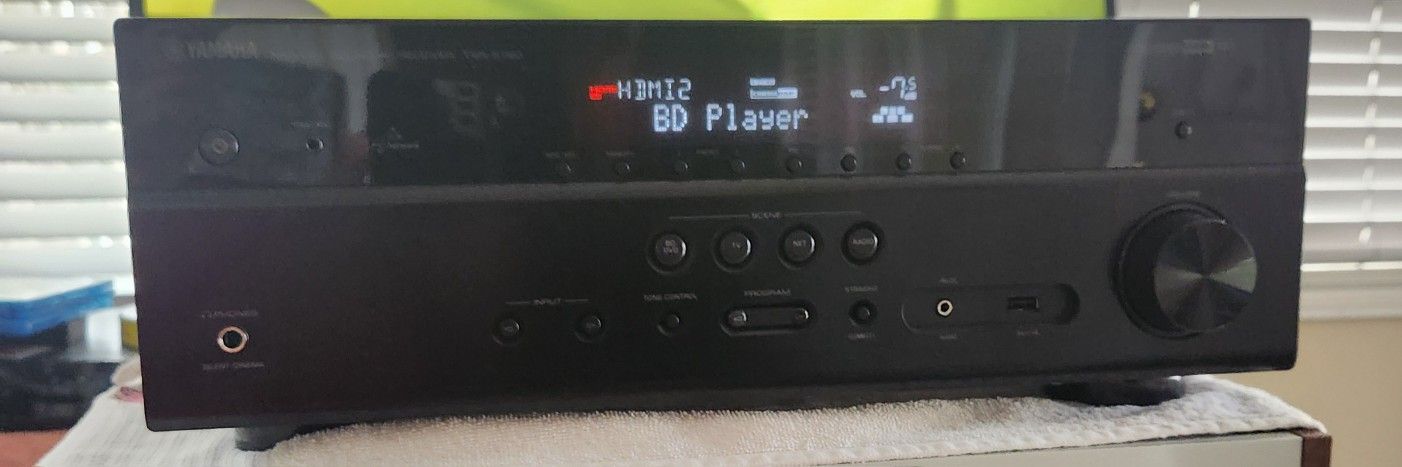 Yamaha TSR-5790BL 7.2-Channel AV Receiver w/4K Ultra HD and Bluetooth