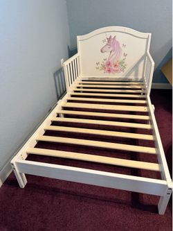 Toddler Bed (Wood)