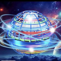 Galaxy Anti-Gravity Boomerang Ball - Hover Orb & LED Fly Spinners for All Ages - Cool Indoor/Outdoor Toys for 6-12 Year Olds & Teens